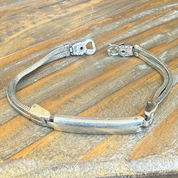 Vintage JB Champion 1/20 12kt Gold Filled Two Chain Watch Band - Picture 2 of 9